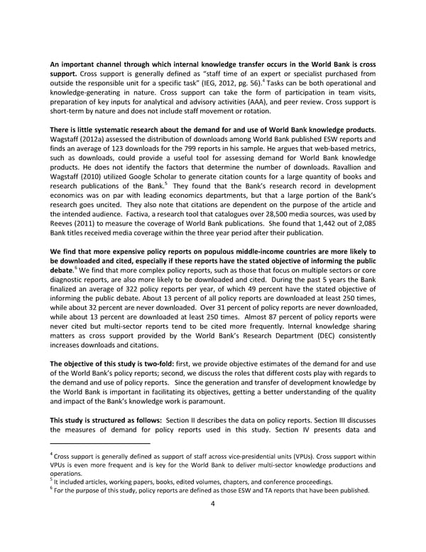 Which World Bank Reports Are Widely Read? - Page 10